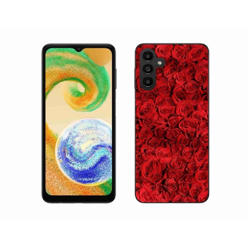 Gélový kryt mmCase na mobil Samsung Galaxy A04s (164.7x76.7x9.1mm) - ruža