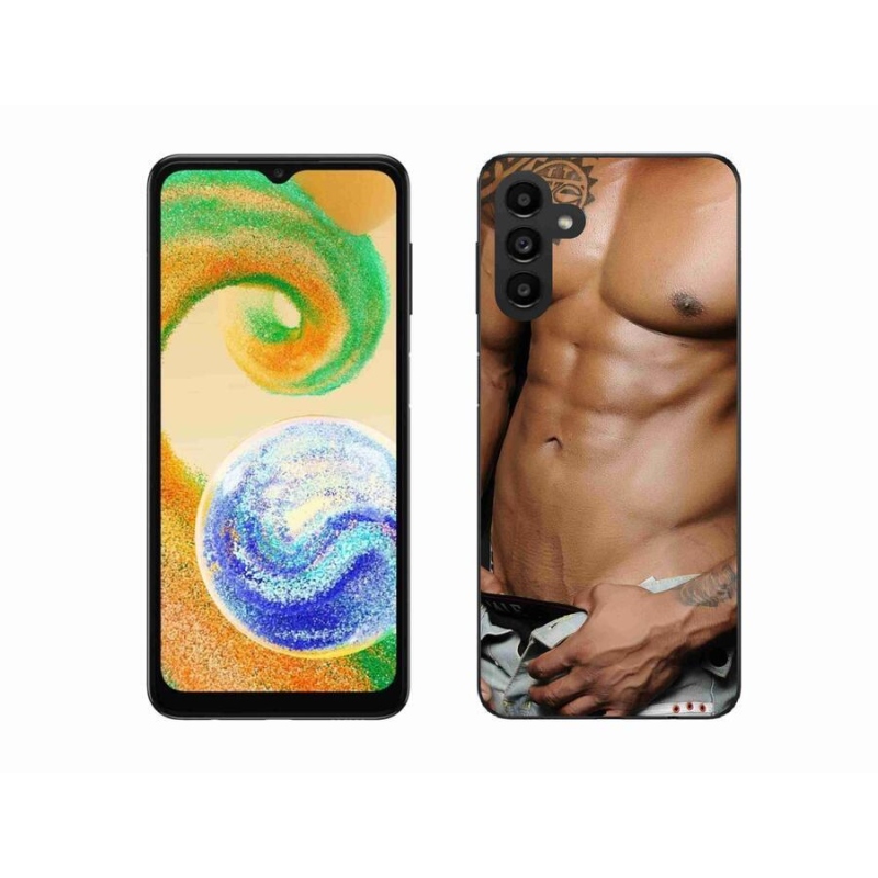 Gélový kryt mmCase na mobil Samsung Galaxy A04s (164.7x76.7x9.1mm) - sexy muž