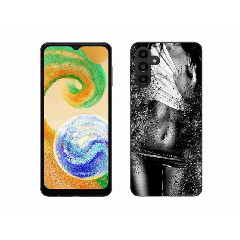 Gélový kryt mmCase na mobil Samsung Galaxy A04s (164.7x76.7x9.1mm) - sexy žena 1