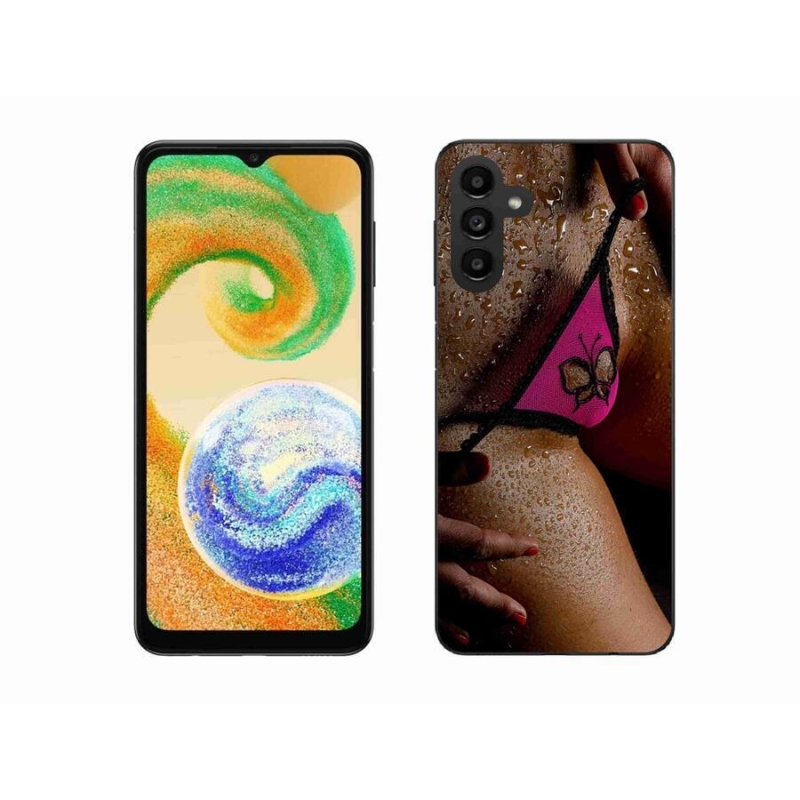 Gélový kryt mmCase na mobil Samsung Galaxy A04s (164.7x76.7x9.1mm) - sexy žena