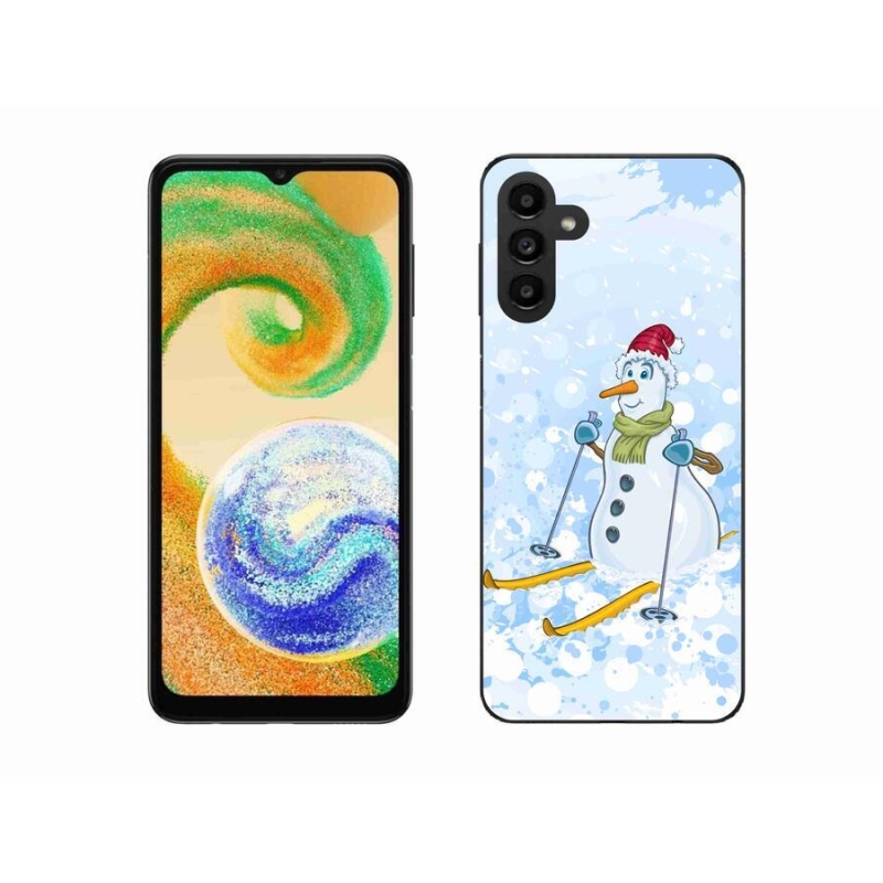 Gélový kryt mmCase na mobil Samsung Galaxy A04s (164.7x76.7x9.1mm) - snehuliak