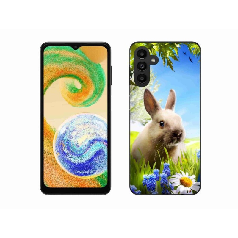 Gélový kryt mmCase na mobil Samsung Galaxy A04s (164.7x76.7x9.1mm) - zajačik