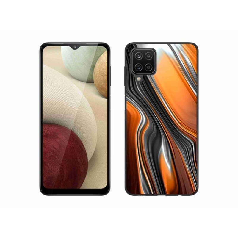 Gélový kryt mmCase na mobil Samsung Galaxy A12 - abstrakt 3