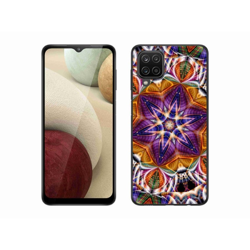 Gélový kryt mmCase na mobil Samsung Galaxy A12 - abstrakt 6