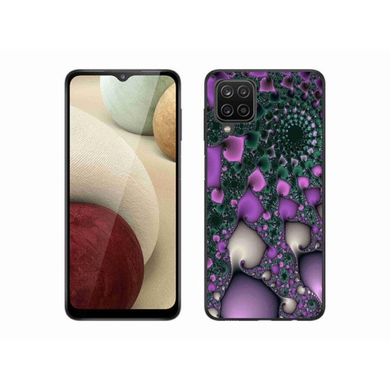 Gélový kryt mmCase na mobil Samsung Galaxy A12 - abstrakt 7