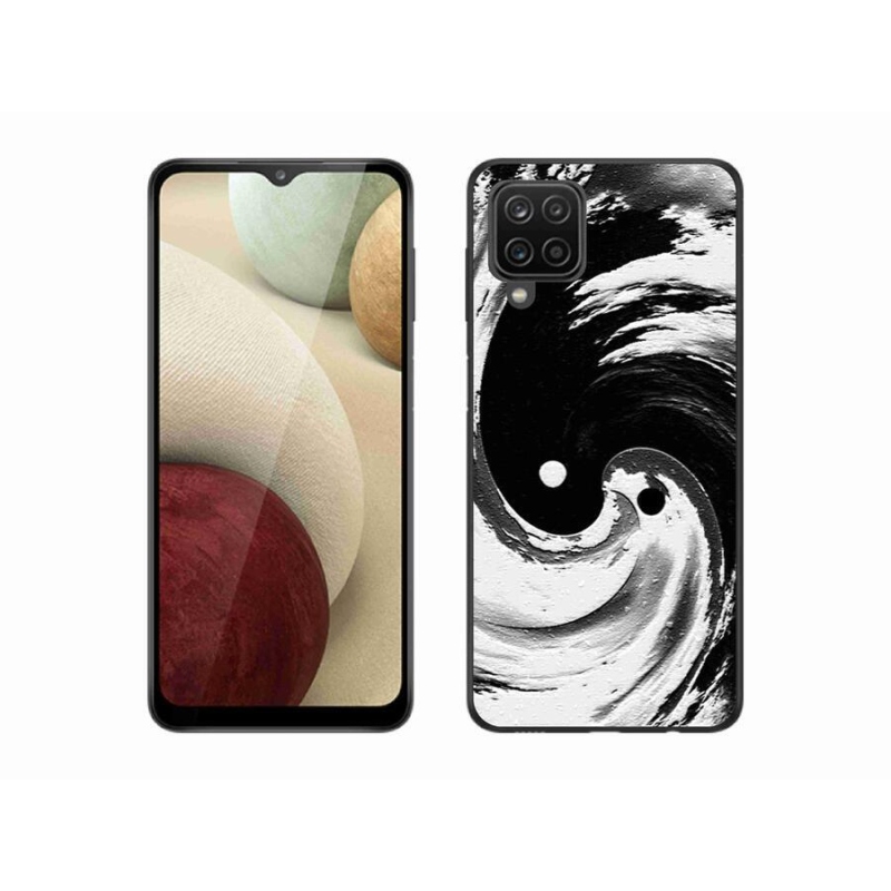 Gélový kryt mmCase na mobil Samsung Galaxy A12 - abstrakt 8