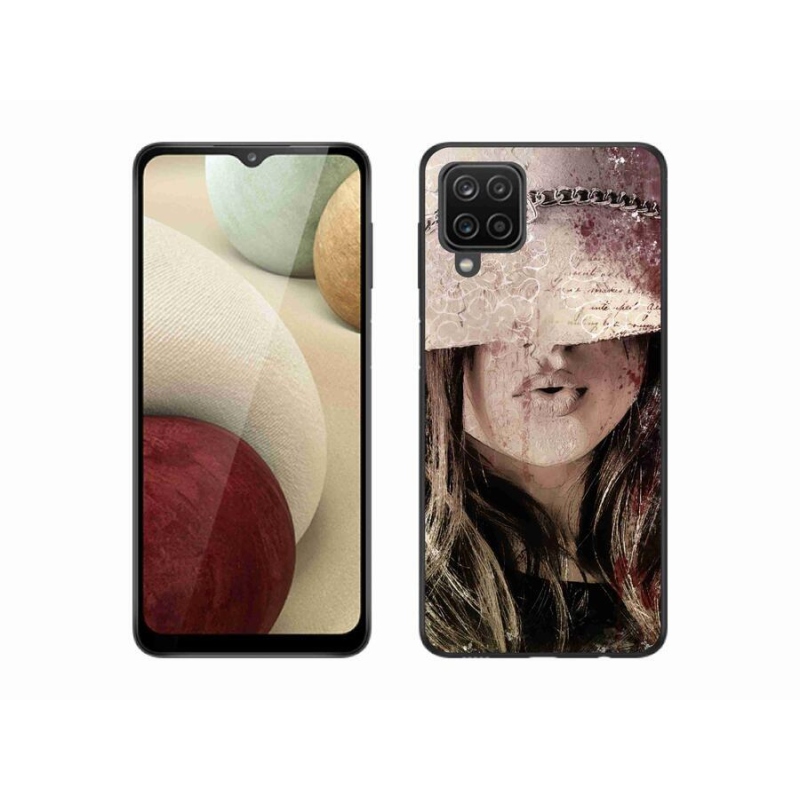 Gélový kryt mmCase na mobil Samsung Galaxy A12 - dievča