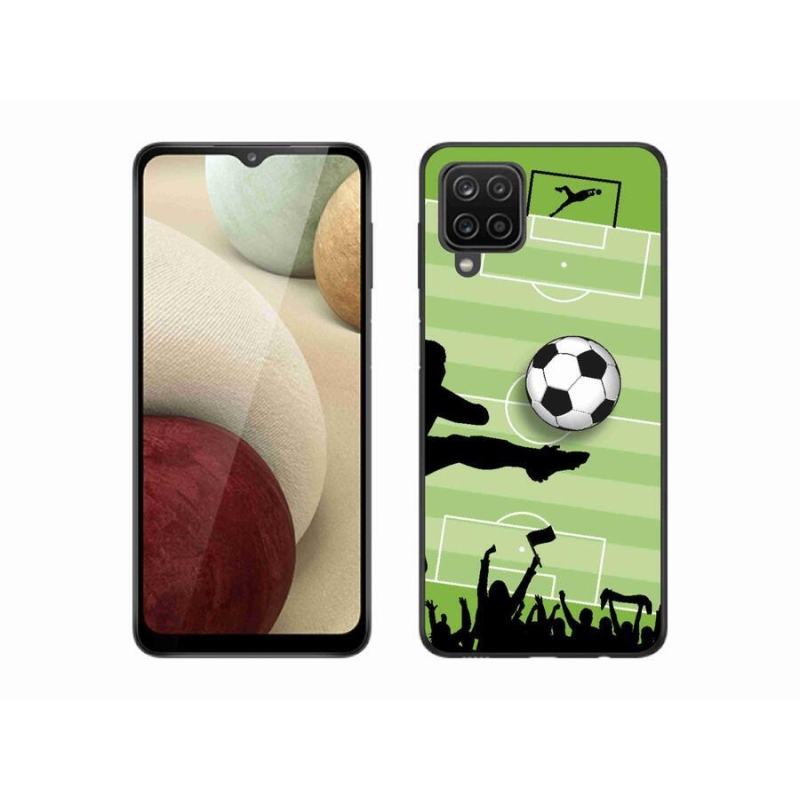 Gélový kryt mmCase na mobil Samsung Galaxy A12 - futbal 3