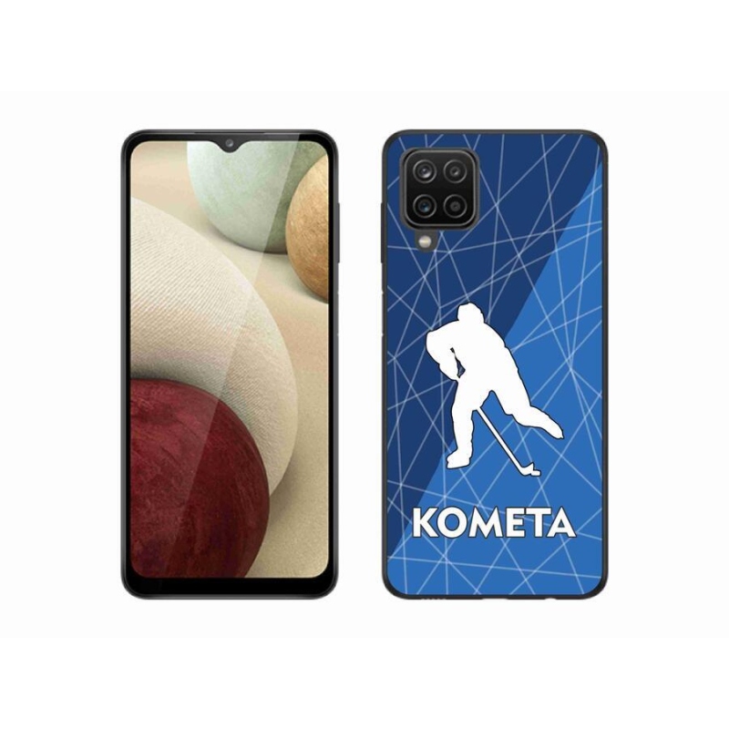 Gélový kryt mmCase na mobil Samsung Galaxy A12 - Kometa