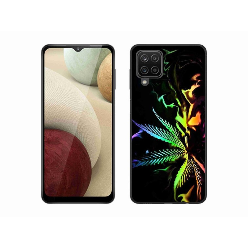 Gélový kryt mmCase na mobil Samsung Galaxy A12 - konope 2