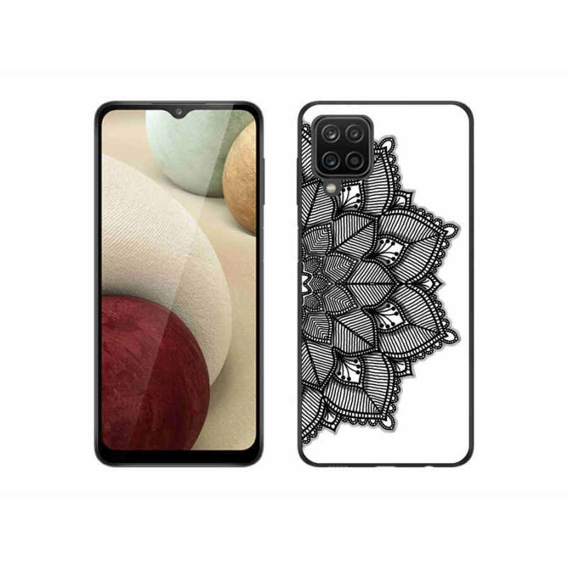 Gelový kryt mmCase na mobil Samsung Galaxy A12 - mandala