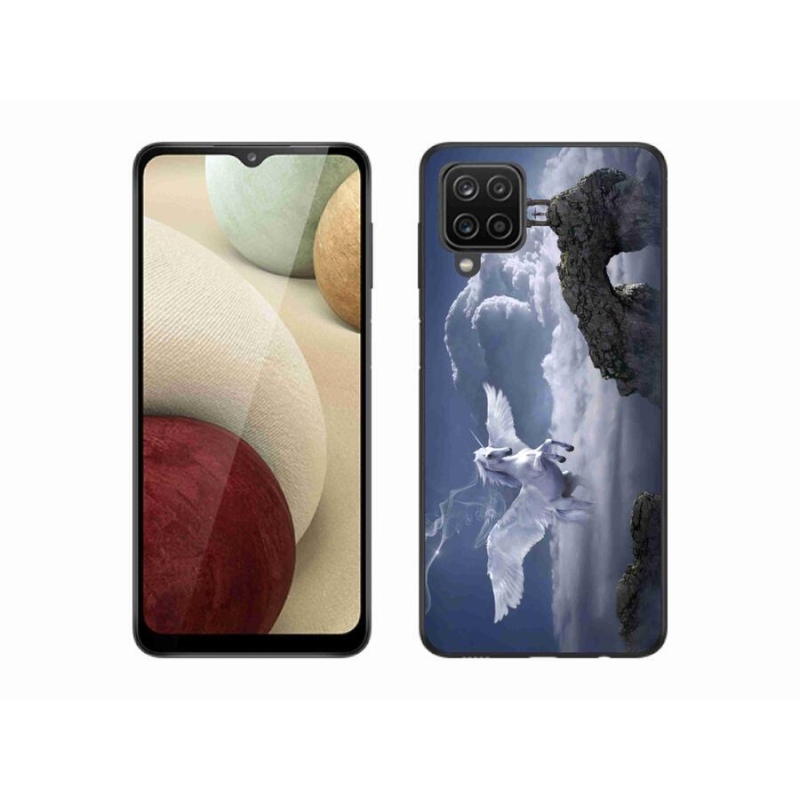 Gélový kryt mmCase na mobil Samsung Galaxy A12 - pegas