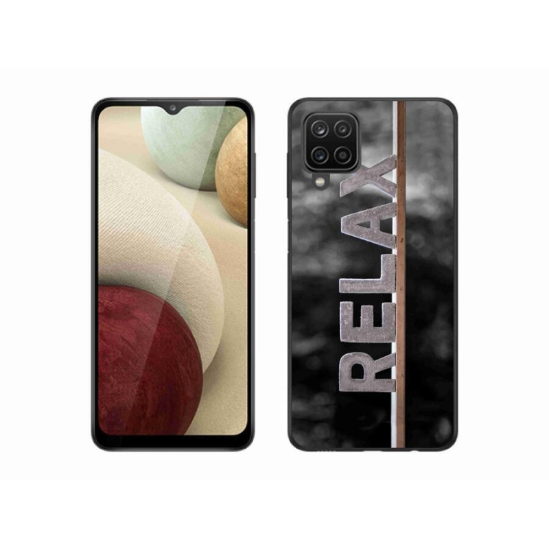 Gelový kryt mmCase na mobil Samsung Galaxy A12 - relax 1