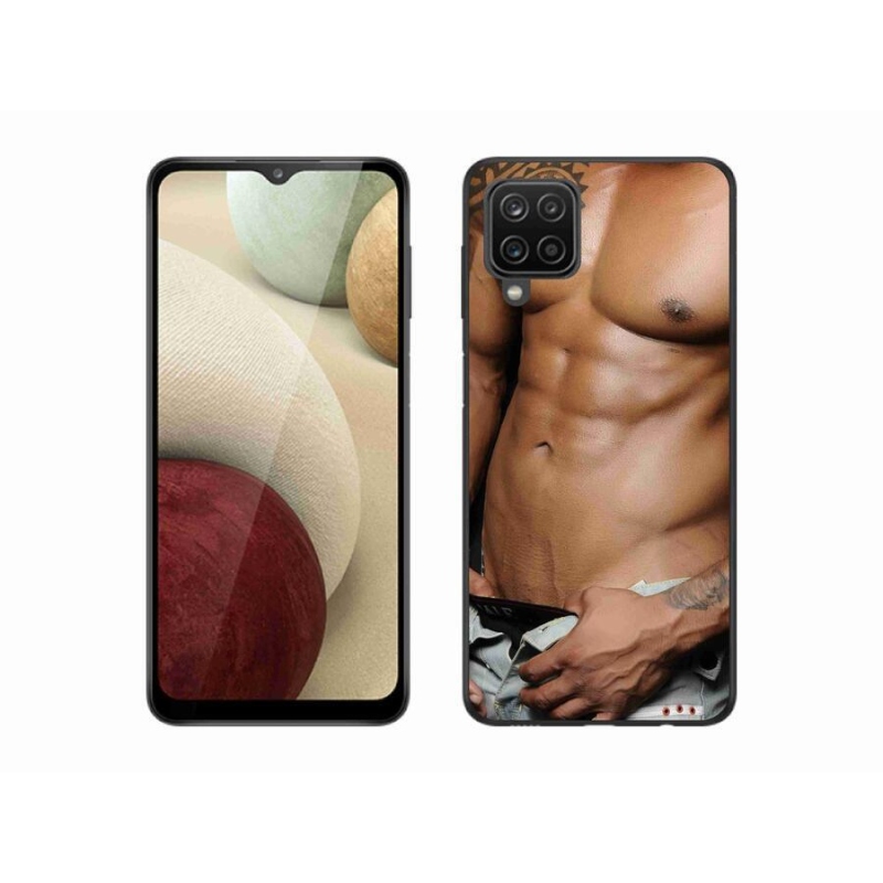 Gélový kryt mmCase na mobil Samsung Galaxy A12 - sexy muž