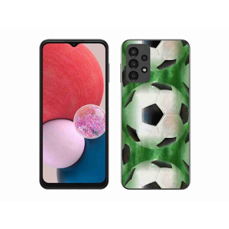 Gélový kryt mmCase na mobil Samsung Galaxy A13 4G - futbalová lopta