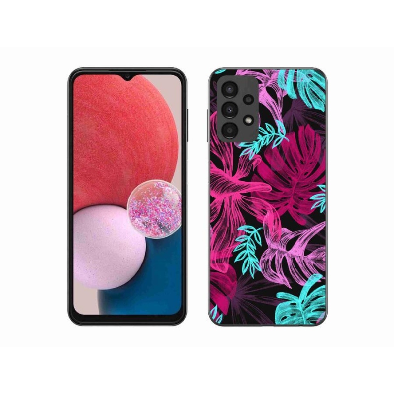 Gélový kryt mmCase na mobil Samsung Galaxy A13 4G - kvety 1