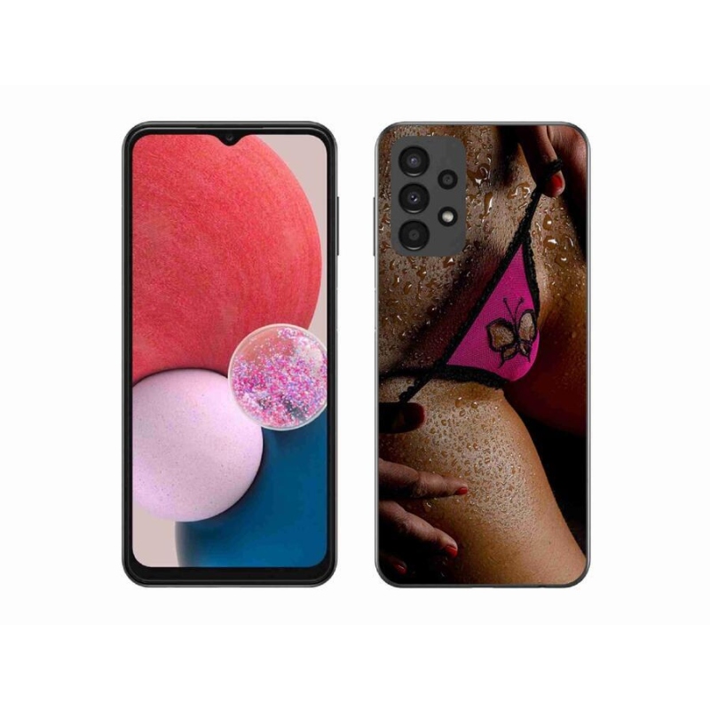 Gélový kryt mmCase na mobil Samsung Galaxy A13 4G - sexy žena