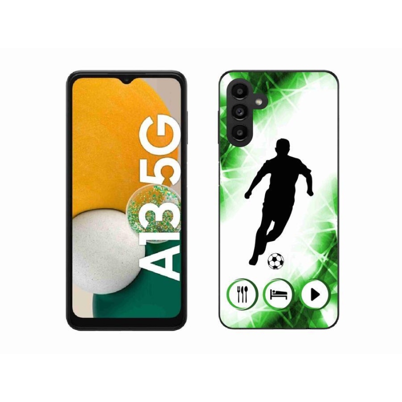 Gélový kryt mmCase na mobil Samsung Galaxy A13 5G - futbalista