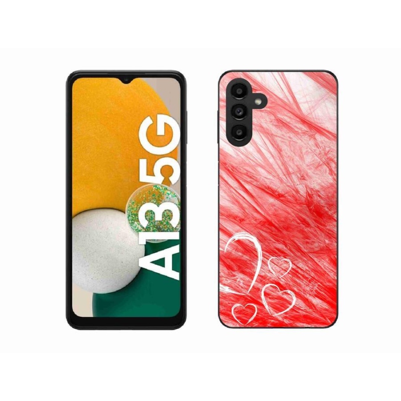 Gélový kryt mmCase na mobil Samsung Galaxy A13 5G - heart