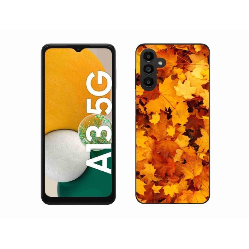 Gélový kryt mmCase na mobil Samsung Galaxy A13 5G - javorové listy