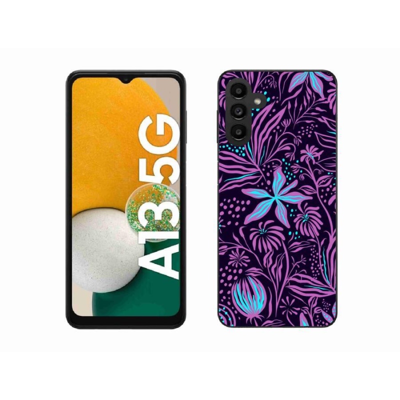 Gélový kryt mmCase na mobil Samsung Galaxy A13 5G - kvety 2