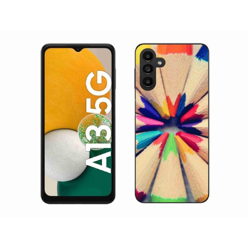 Gélový kryt mmCase na mobil Samsung Galaxy A13 5G - pastelky