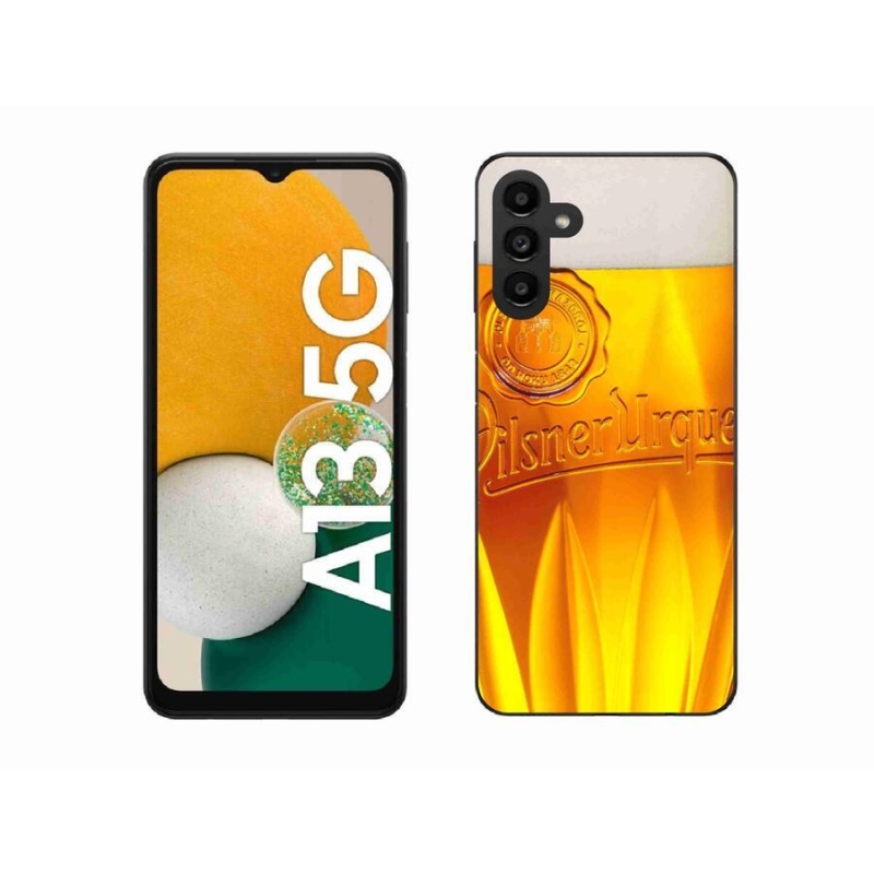 Gélový kryt mmCase na mobil Samsung Galaxy A13 5G - pivo