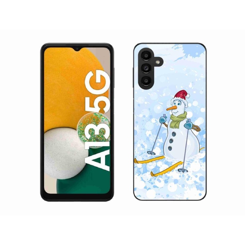 Gélový kryt mmCase na mobil Samsung Galaxy A13 5G - snehuliak