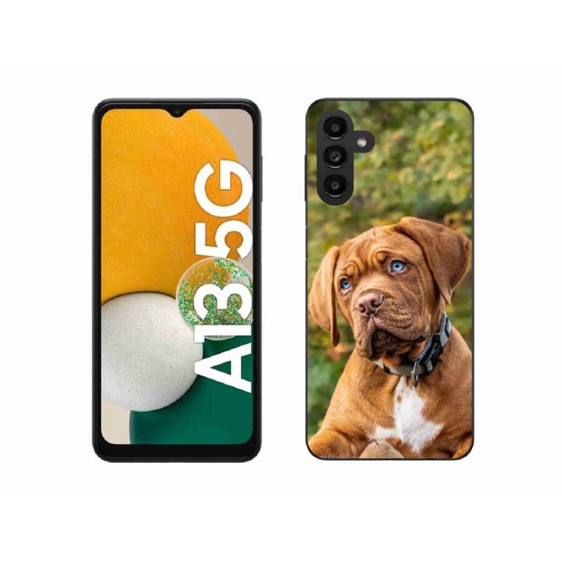 Gélový kryt mmCase na mobil Samsung Galaxy A13 5G - šteňa