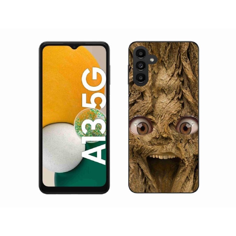 Gélový kryt mmCase na mobil Samsung Galaxy A13 5G - veselý strom s očami