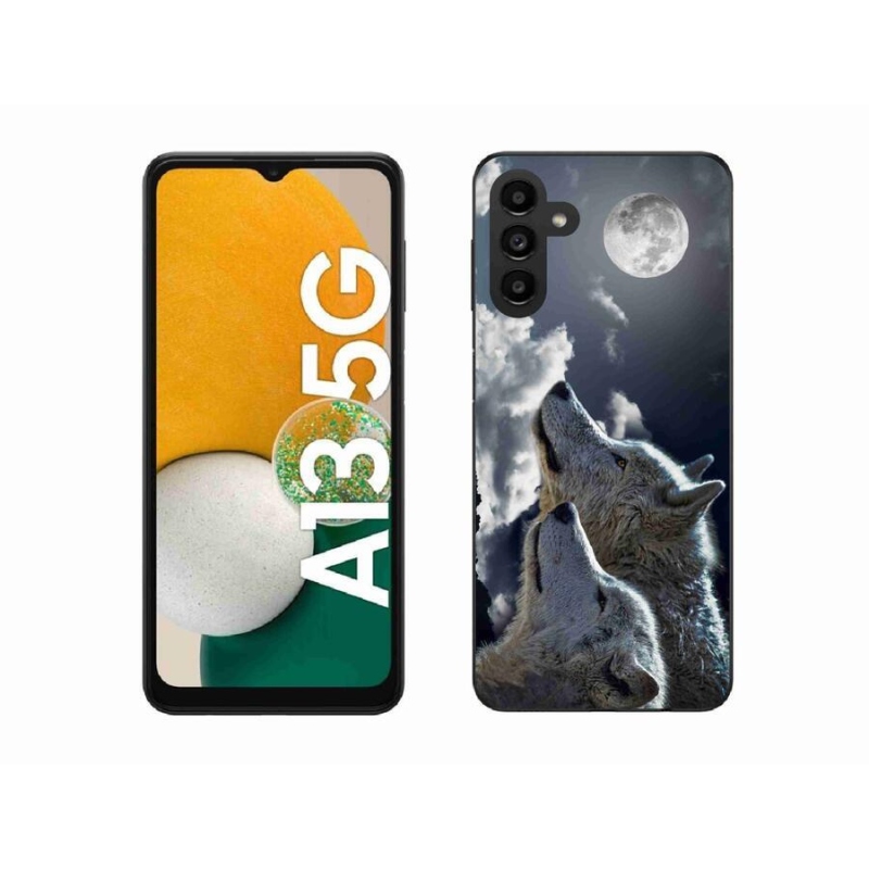 Gélový kryt mmCase na mobil Samsung Galaxy A13 5G - vlci