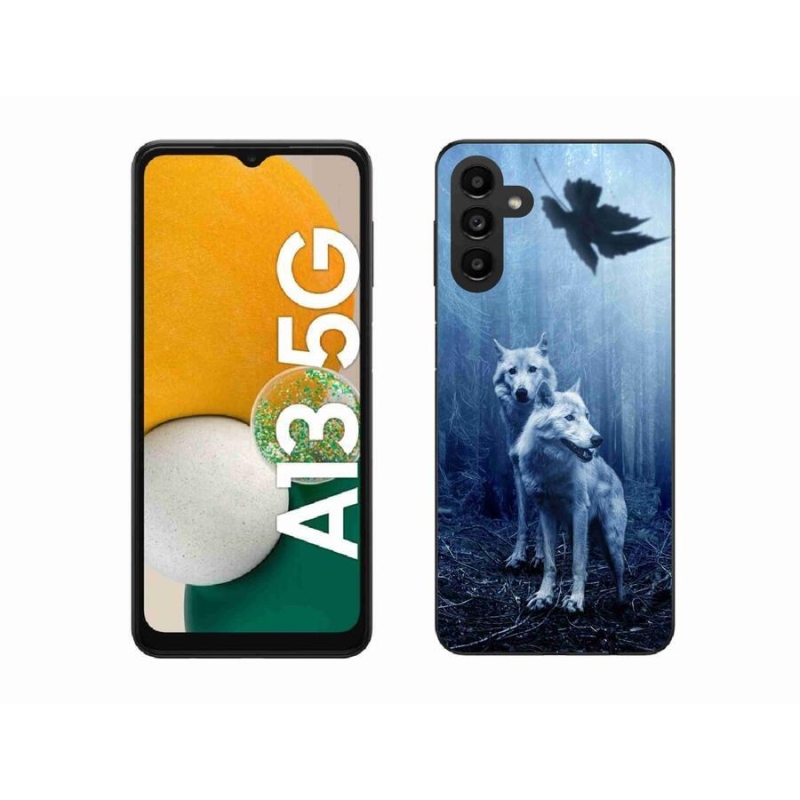 Gélový kryt mmCase na mobil Samsung Galaxy A13 5G - vlci v lese