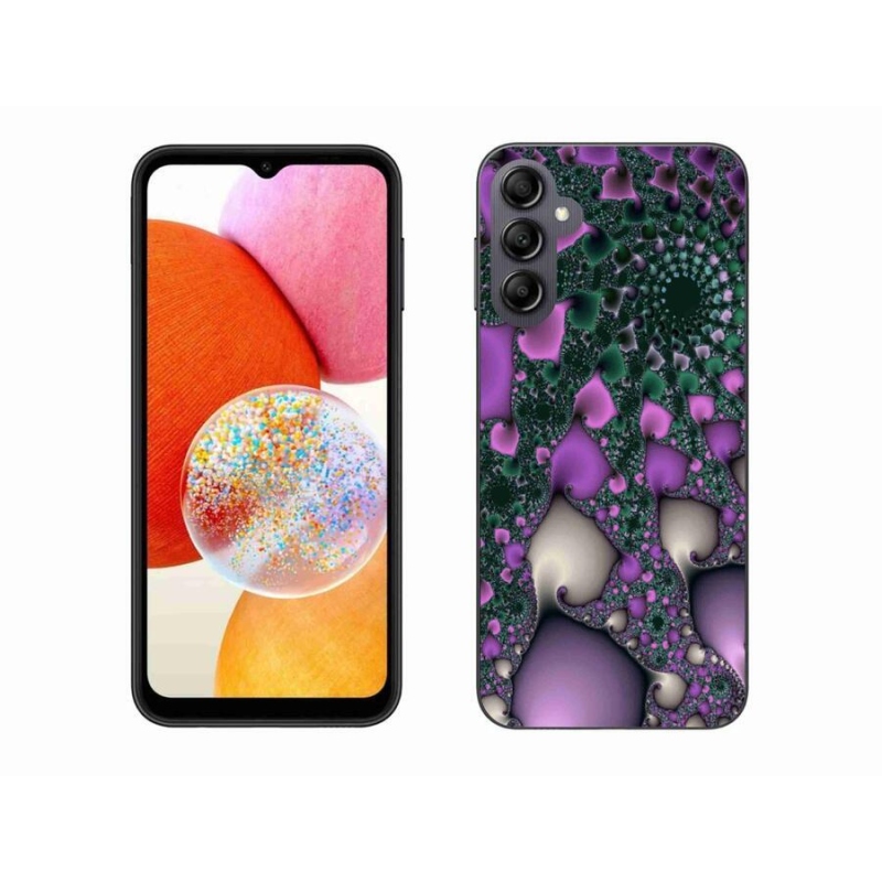 Gélový kryt mmCase na mobil Samsung Galaxy A14 4G/5G - abstrakt 7
