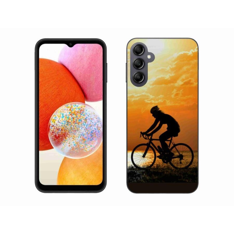 Gélový kryt mmCase na mobil Samsung Galaxy A14 4G/5G - cyklovýlet