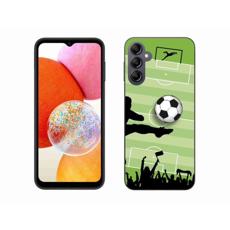 Gélový kryt mmCase na mobil Samsung Galaxy A14 4G/5G - futbal 3