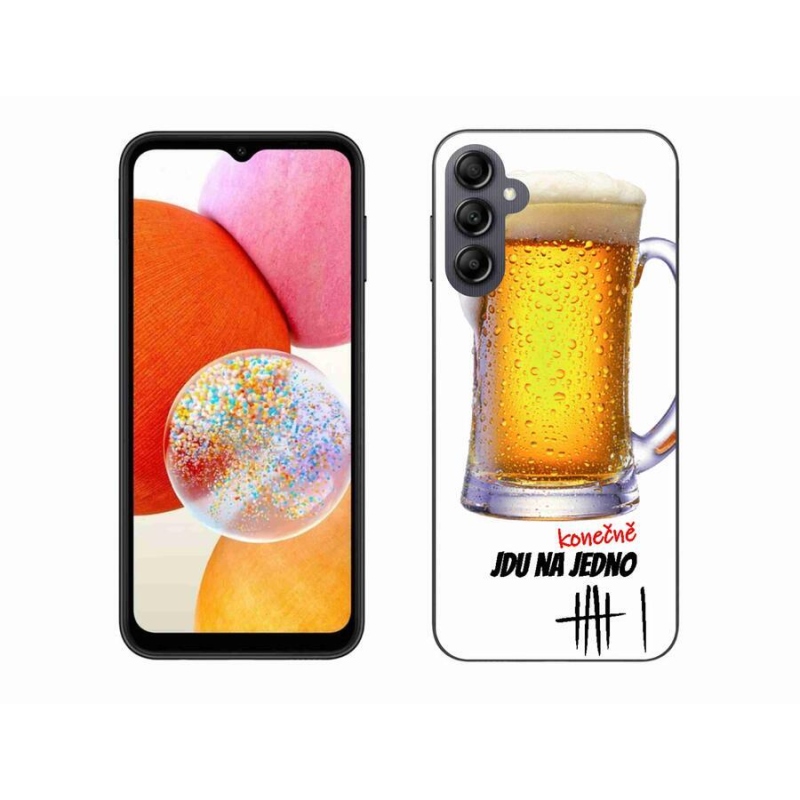 Gélový kryt mmCase na mobil Samsung Galaxy A14 4G/5G - idem na jedno