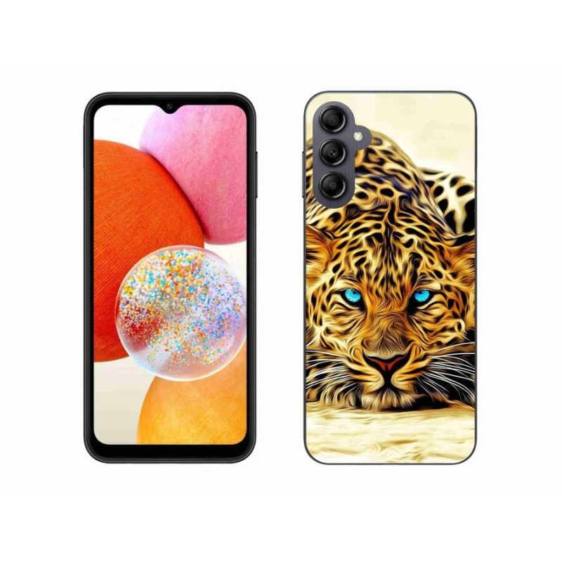 Gélový kryt mmCase na mobil Samsung Galaxy A14 4G/5G - kreslený tiger