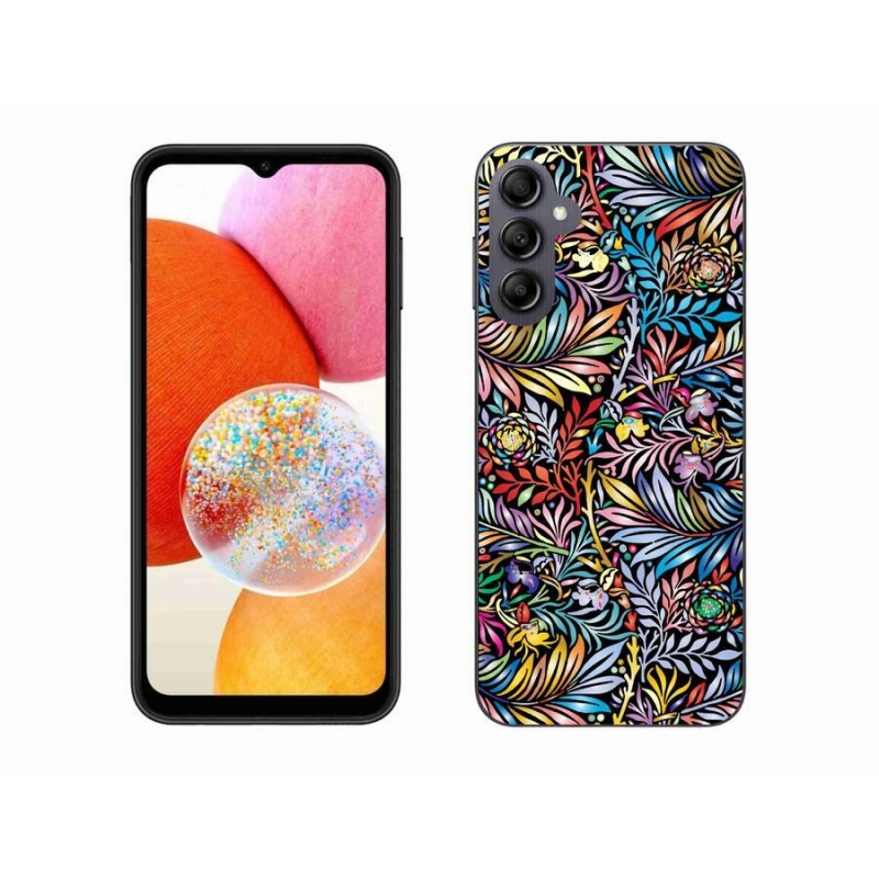 Gélový kryt mmCase na mobil Samsung Galaxy A14 4G/5G - kvety 5