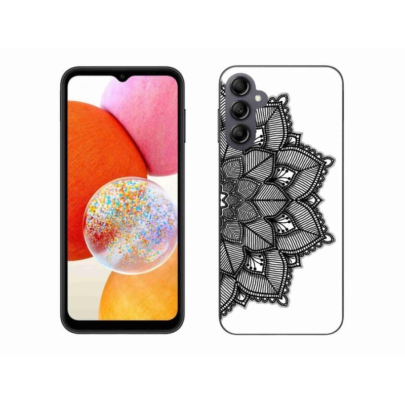 Gélový kryt mmCase na mobil Samsung Galaxy A14 4G/5G - mandala