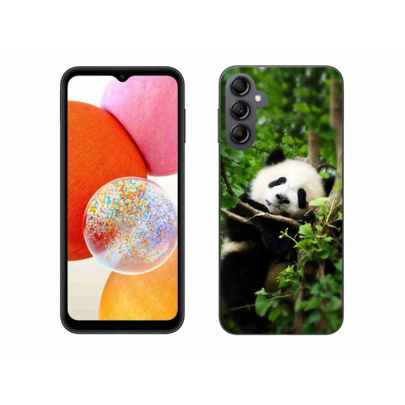 Gélový kryt mmCase na mobil Samsung Galaxy A14 4G/5G - panda