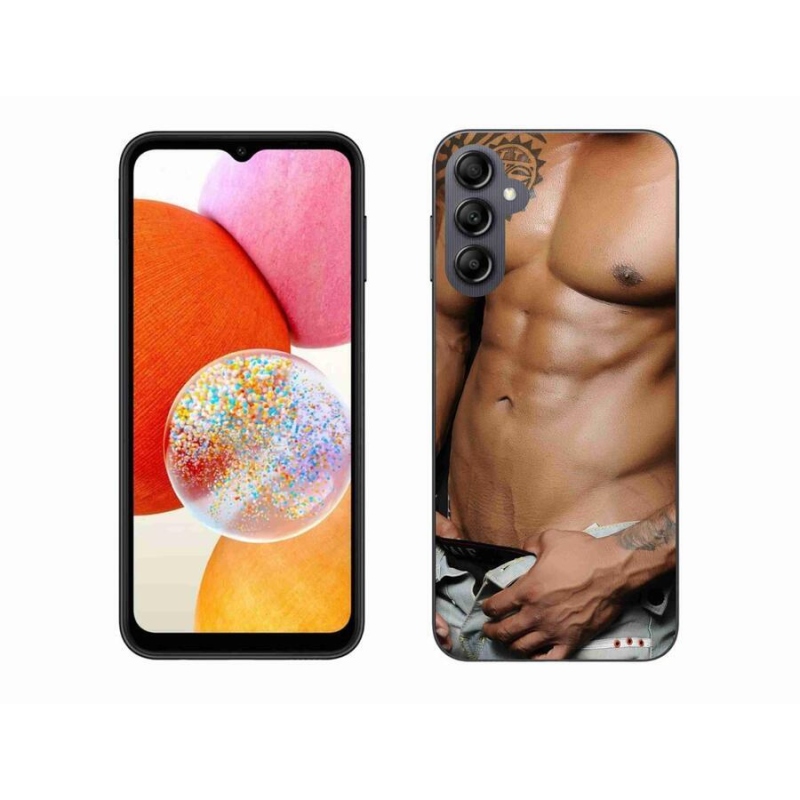Gélový kryt mmCase na mobil Samsung Galaxy A14 4G/5G - sexy muž