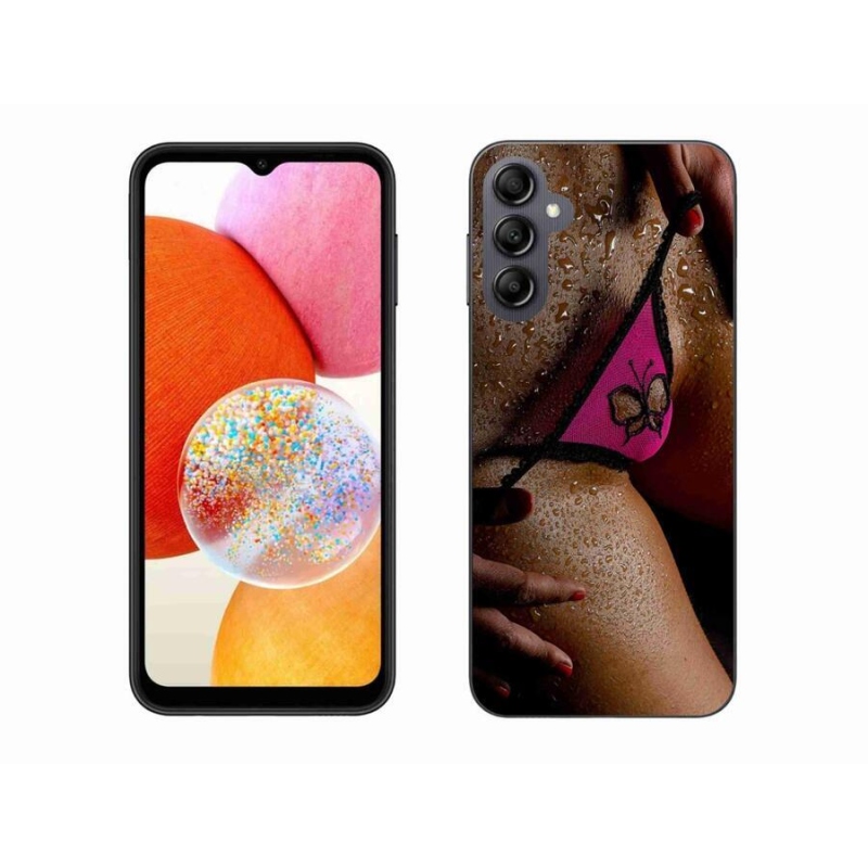 Gélový kryt mmCase na mobil Samsung Galaxy A14 4G/5G - sexy žena