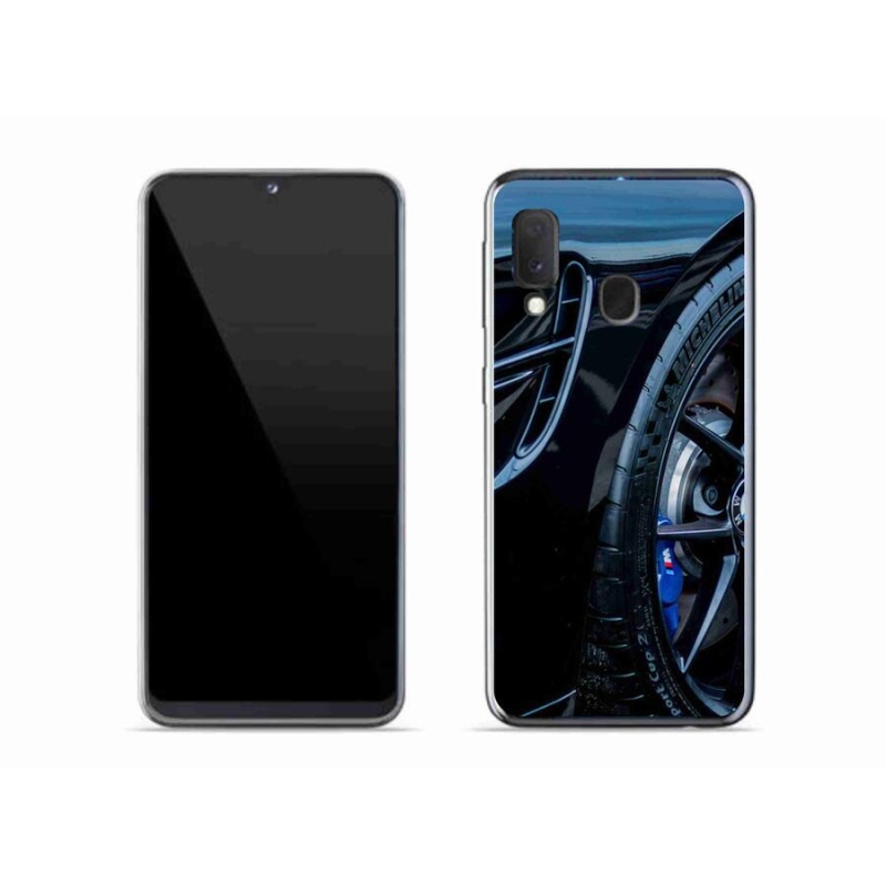 Gélový kryt mmCase na mobil Samsung Galaxy A20e - auto 2