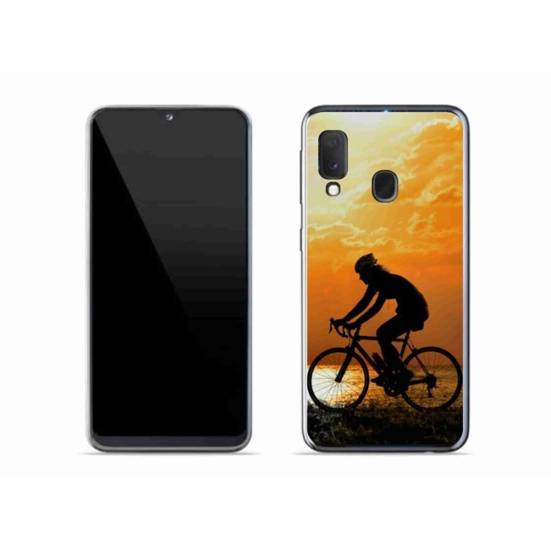 Gélový kryt mmCase na mobil Samsung Galaxy A20e - cyklovýlety