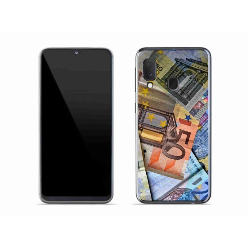 Gélový kryt mmCase na mobil Samsung Galaxy A20e - euro