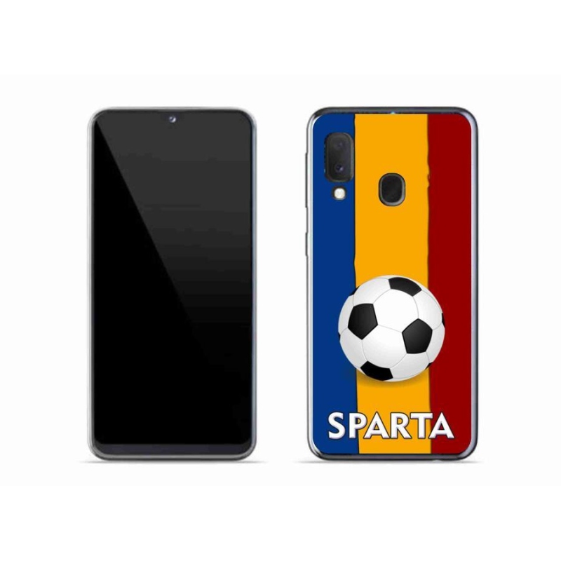 Gélový kryt mmCase na mobil Samsung Galaxy A20e - futbal 1