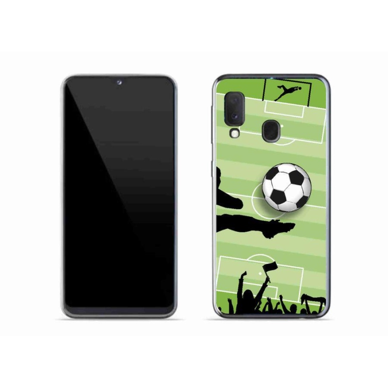 Gélový kryt mmCase na mobil Samsung Galaxy A20e - futbal 3