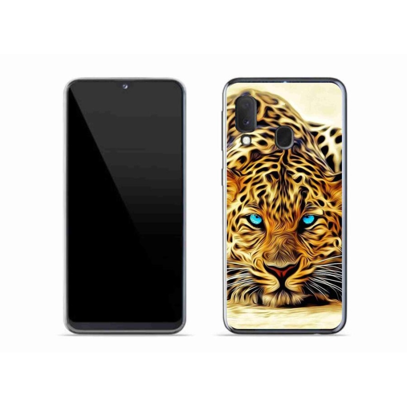 Gélový kryt mmCase na mobil Samsung Galaxy A20e - kreslený tiger