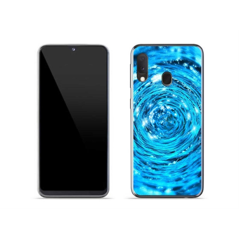 Gélový kryt mmCase na mobil Samsung Galaxy A20e - vodný vír