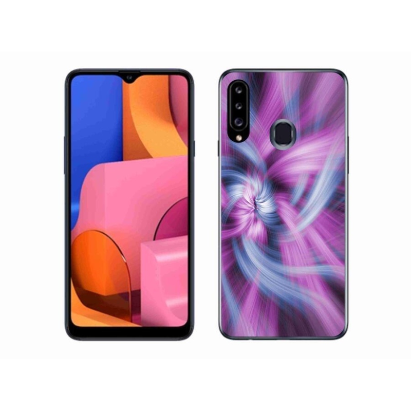 Gélový kryt mmCase na mobil Samsung Galaxy A20S - abstrakt 12